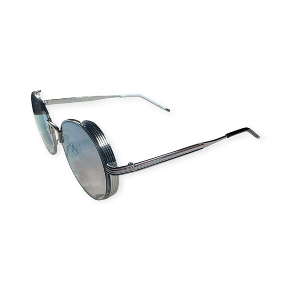 Prive Revaux The Riviera Round Sunglasses Reflective Blue Pink Unique Silver main image 6